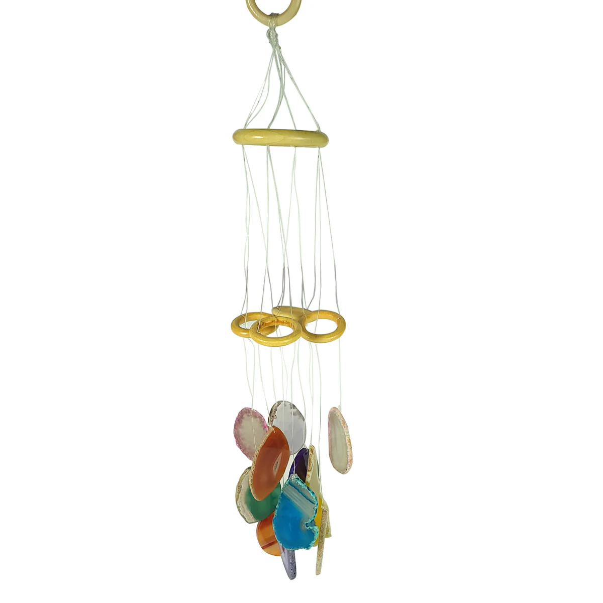 Agate Slice Wind Chime