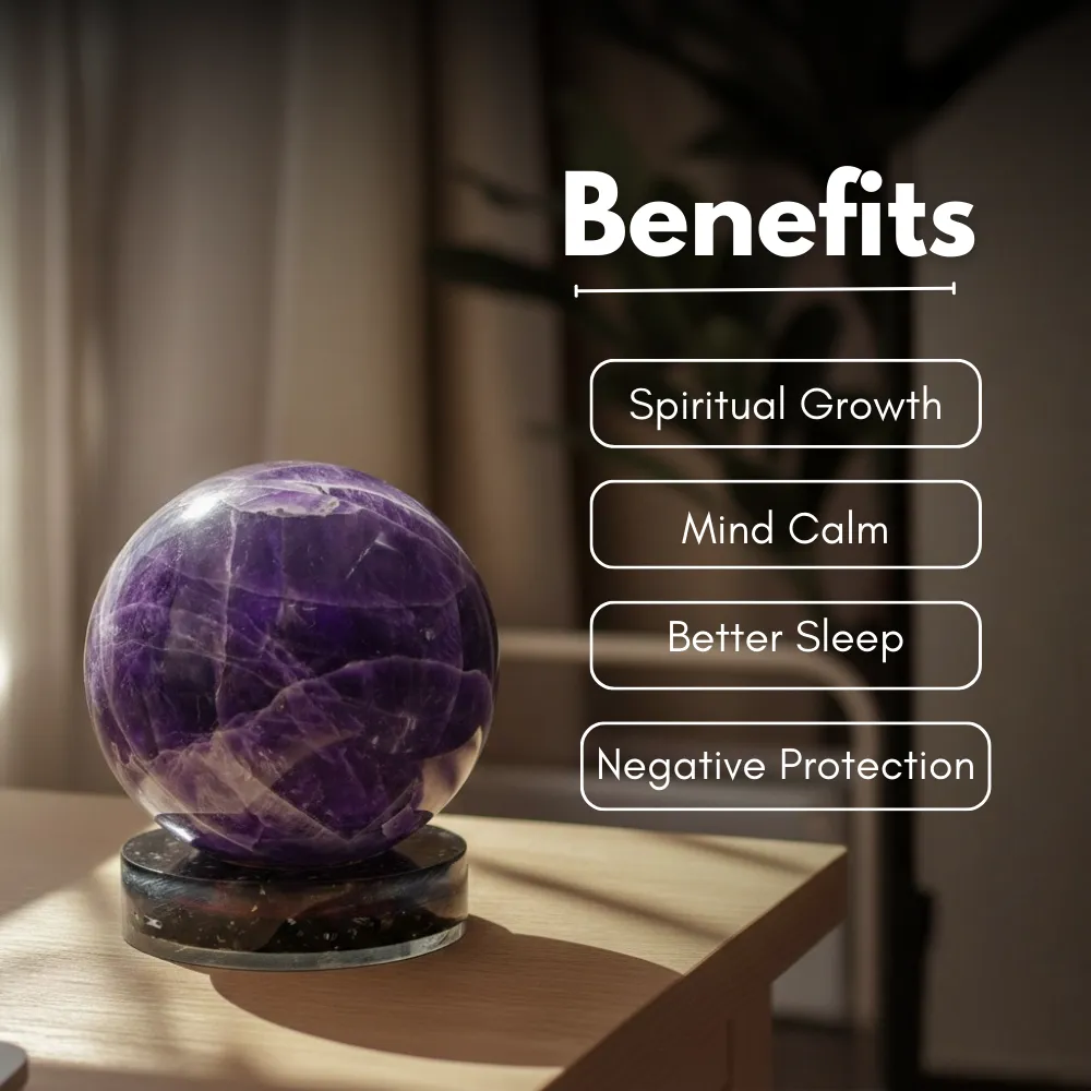 Amethyst Crystal Ball - Image 5