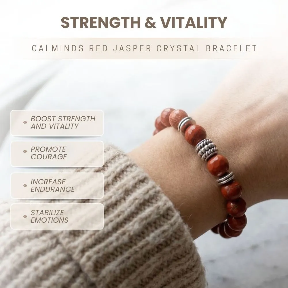 Red Jasper Healing Bracelet - AAA High Grade Quality - Image 3