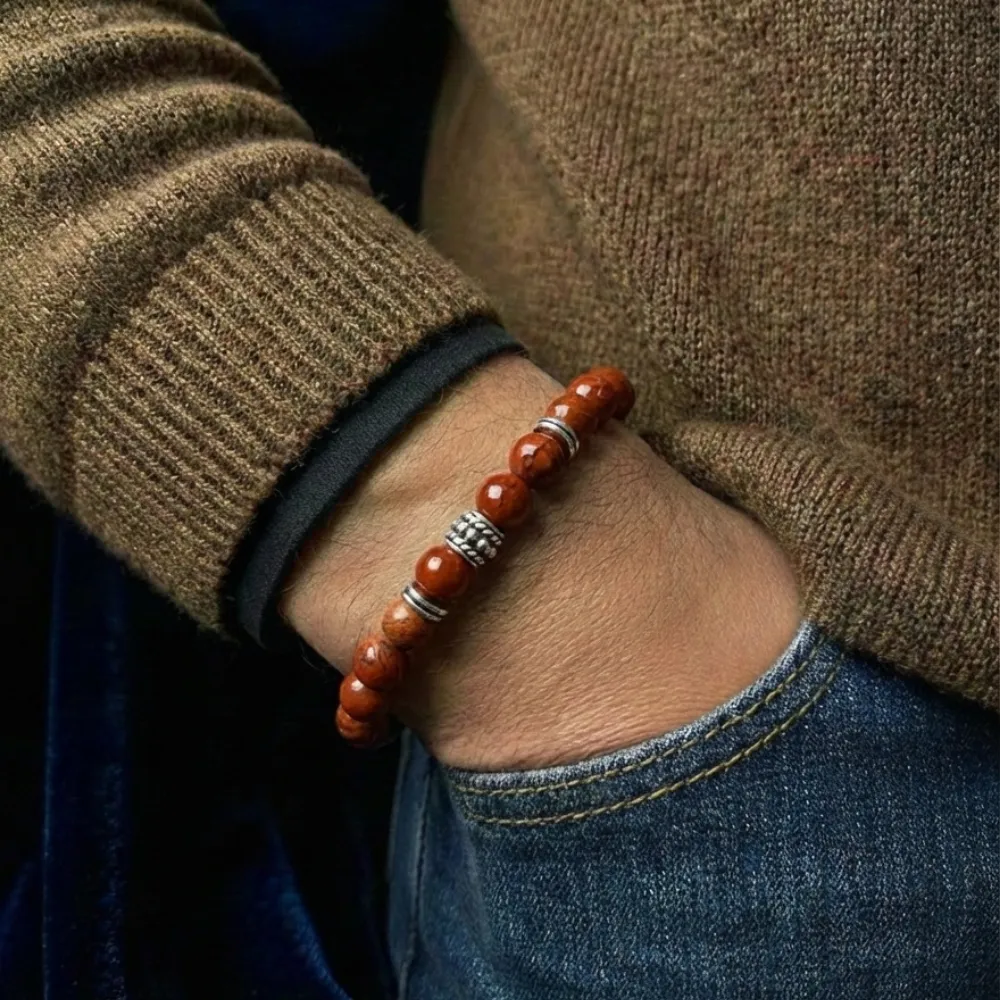 Red Jasper Healing Bracelet - AAA High Grade Quality - Image 4