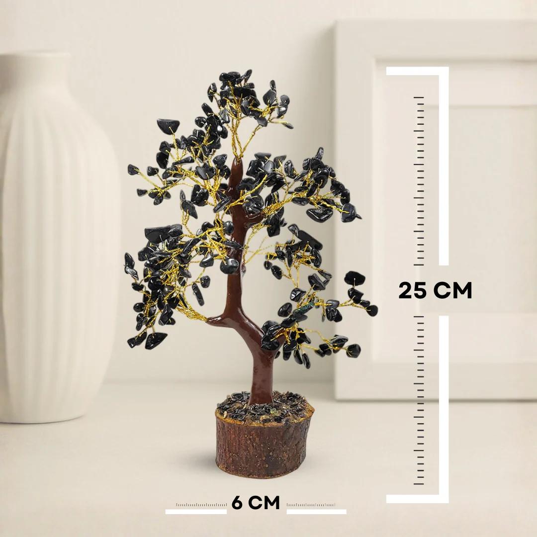 Black Obsidian Crystal Tree - Image 3