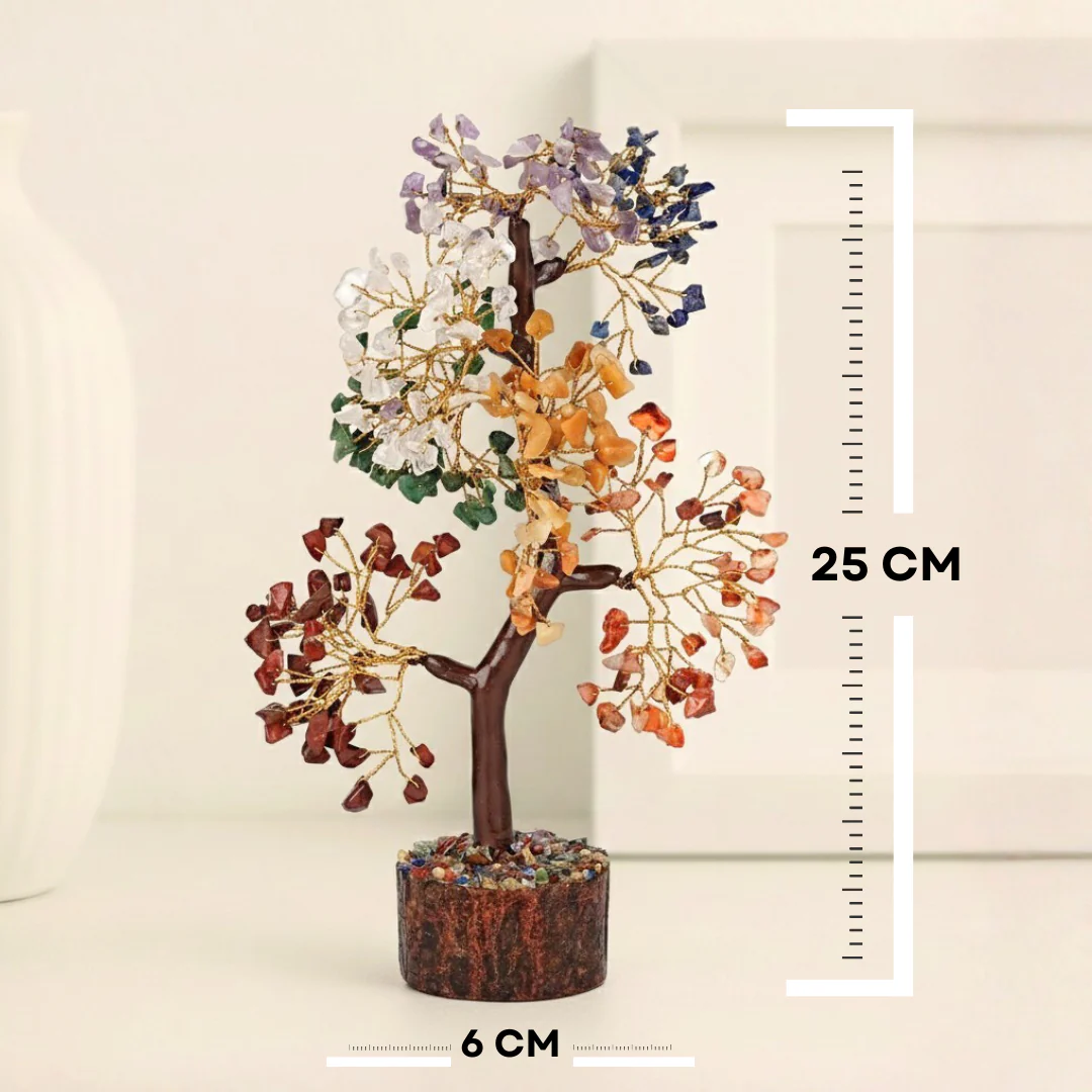 7 Chakra Crystal Tree | Reiki Charged Vastu Decor (Original) - Image 3