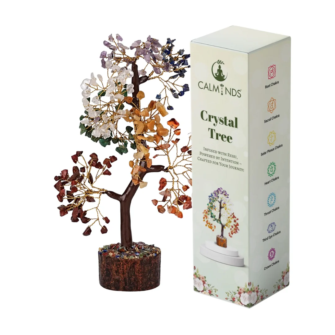 7 Chakra Crystal Tree | Reiki Charged Vastu Decor (Original) - Image 4