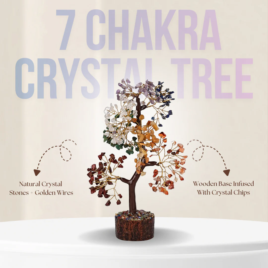 7 Chakra Crystal Tree | Reiki Charged Vastu Decor (Original) - Image 5