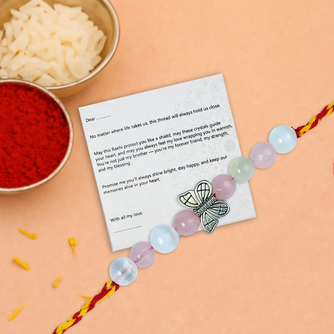Energy Alignment Combo: 7 Chakra Crystal Tree + Radiant Energy Rakhi - Image 2