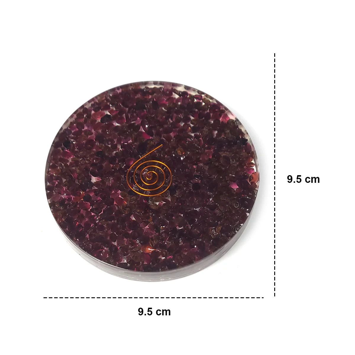 Garnet Crystal Coaster (set of 2) - Image 3
