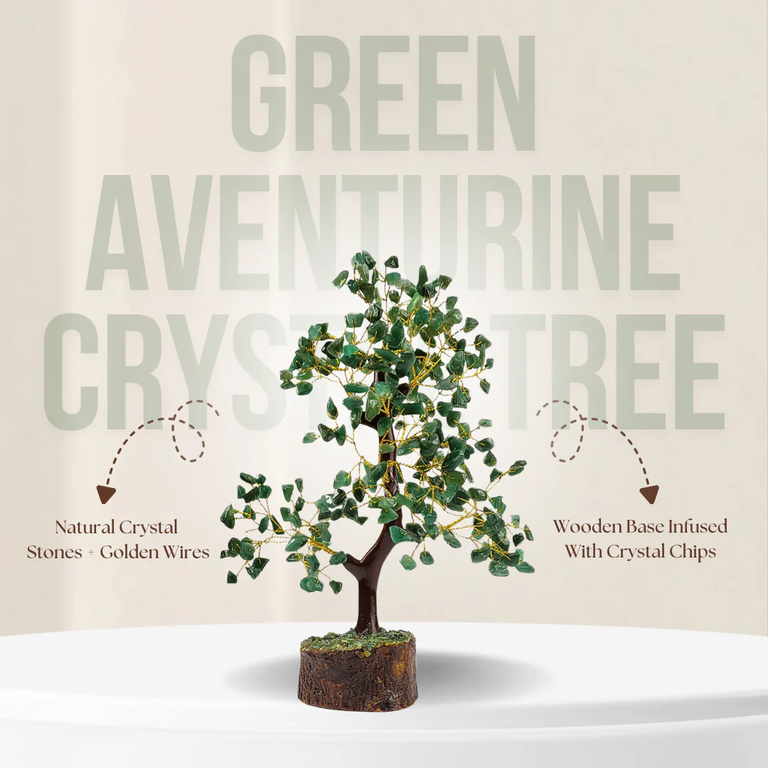 Green Aventurine Crystal Tree - Image 6