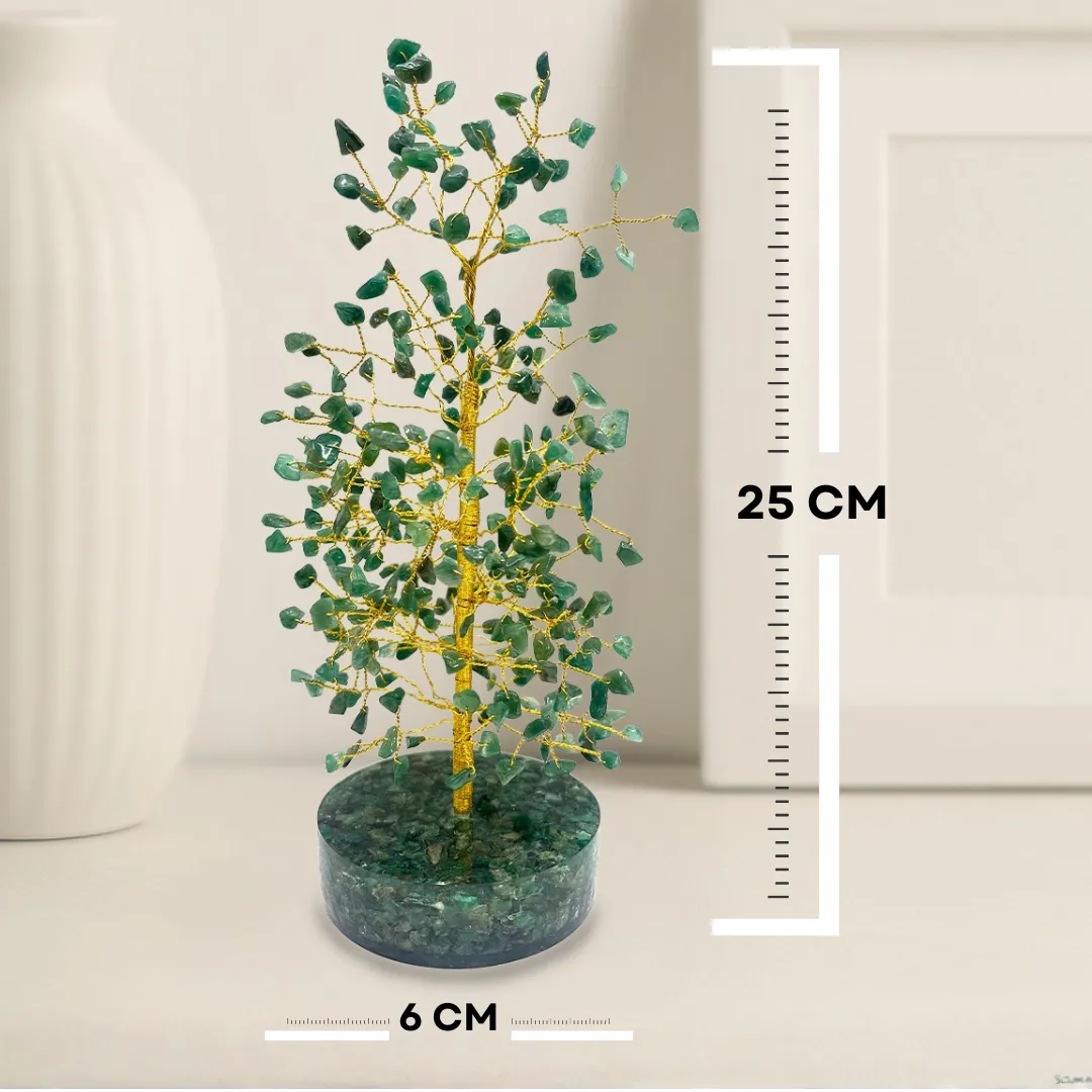 Green Aventurine Crystal Tree - Image 3