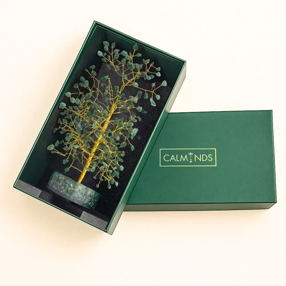 Green Aventurine Crystal Tree - Image 4