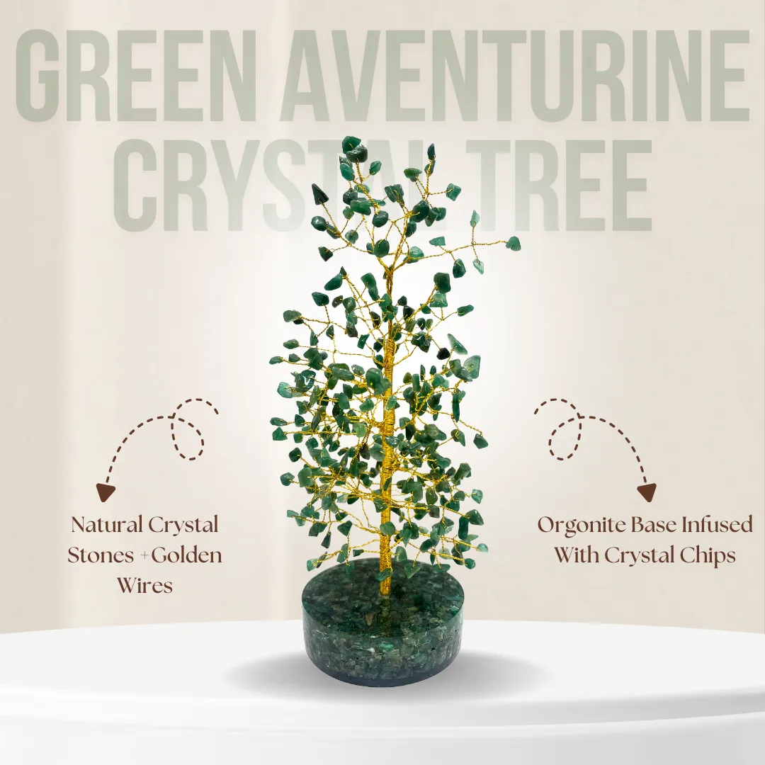 Green Aventurine Crystal Tree - Image 5