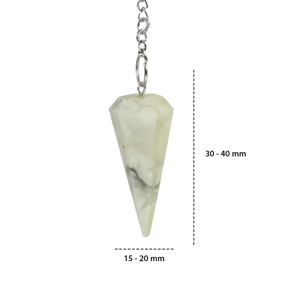 Howlite Dowser Pendant - Image 3