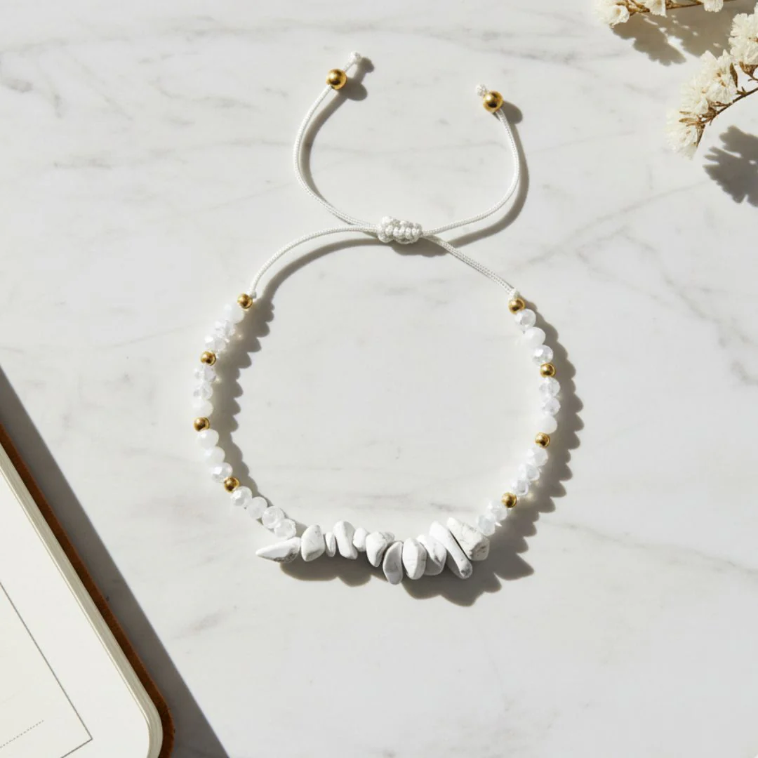 Howlite Thread Bracelet