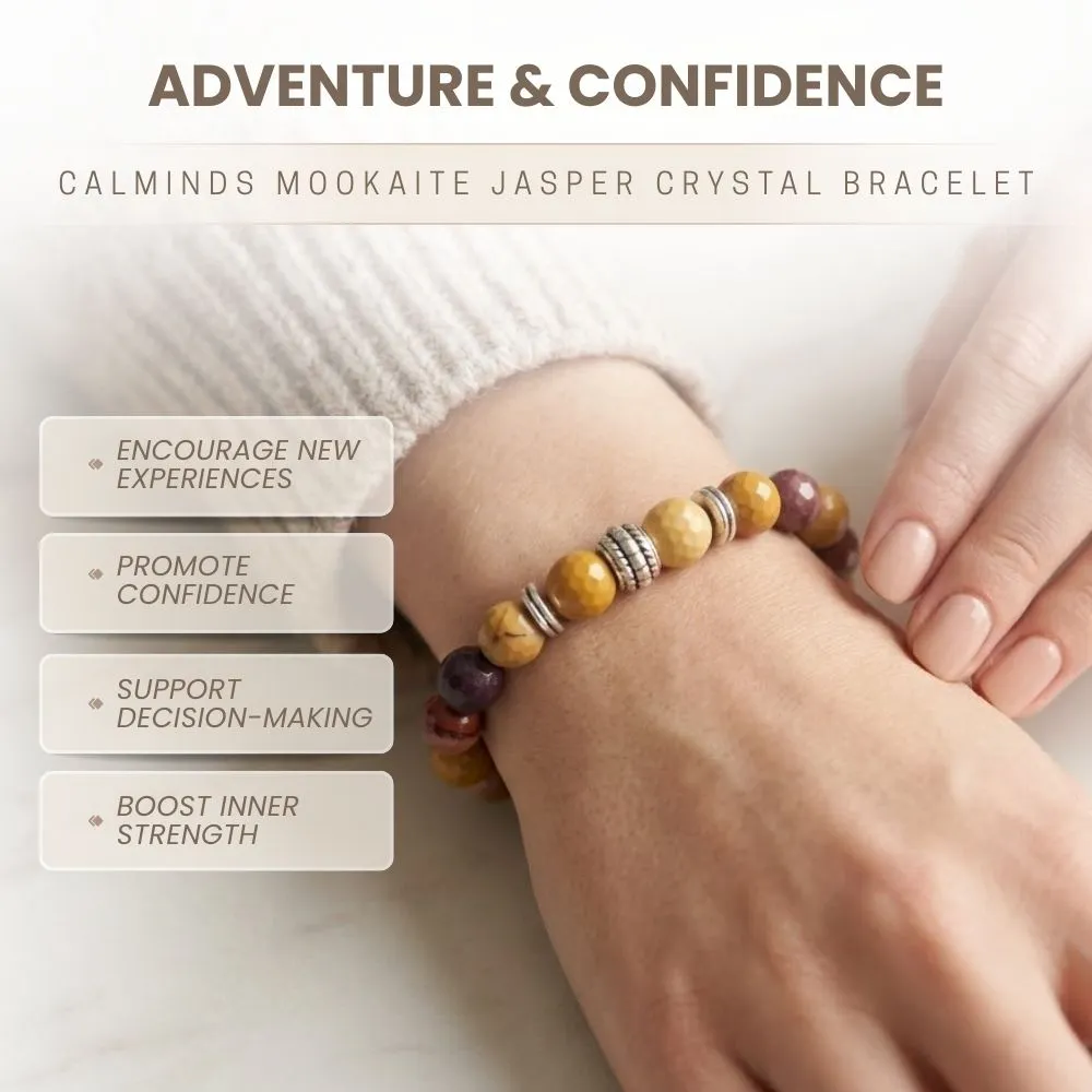 Mookaite Jasper Bracelet For Decision Making - (8mm) - Image 3
