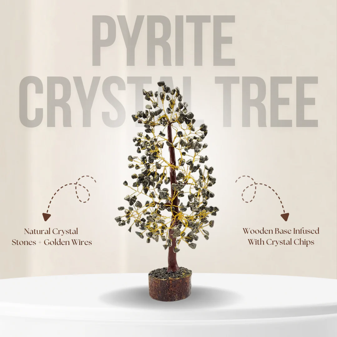 Pyrite Energy Crystal Tree (300 Beads) - Image 5