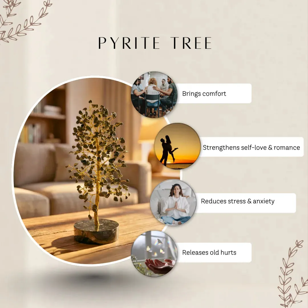 Pyrite Orgonite Tree for Wealth, Growth & Positive Energy - Image 5