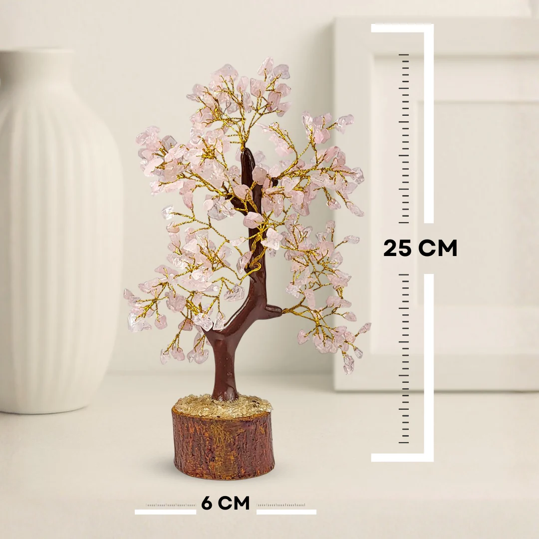 Rose Quartz Crystal Tree - Image 3