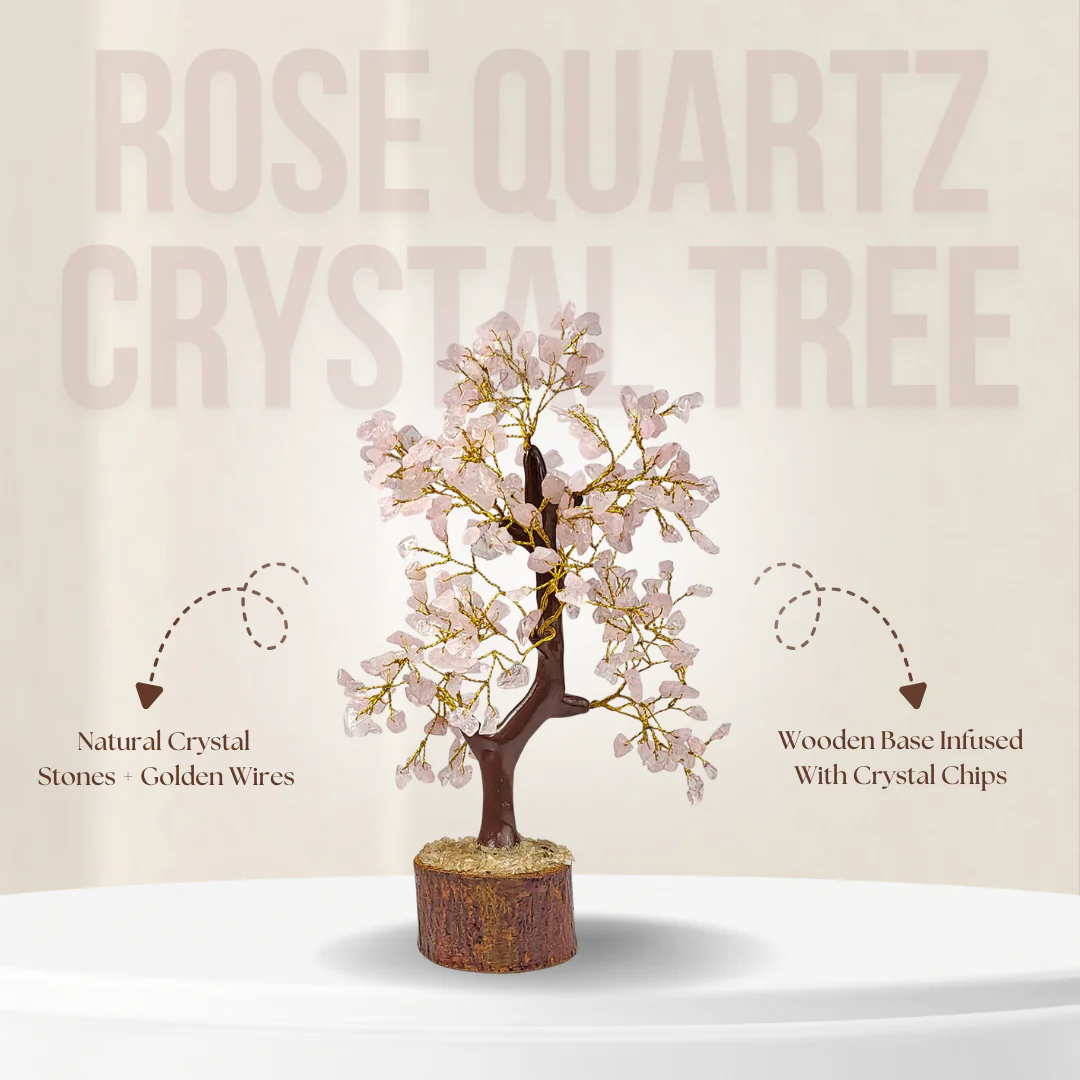 Rose Quartz Crystal Tree - Image 6