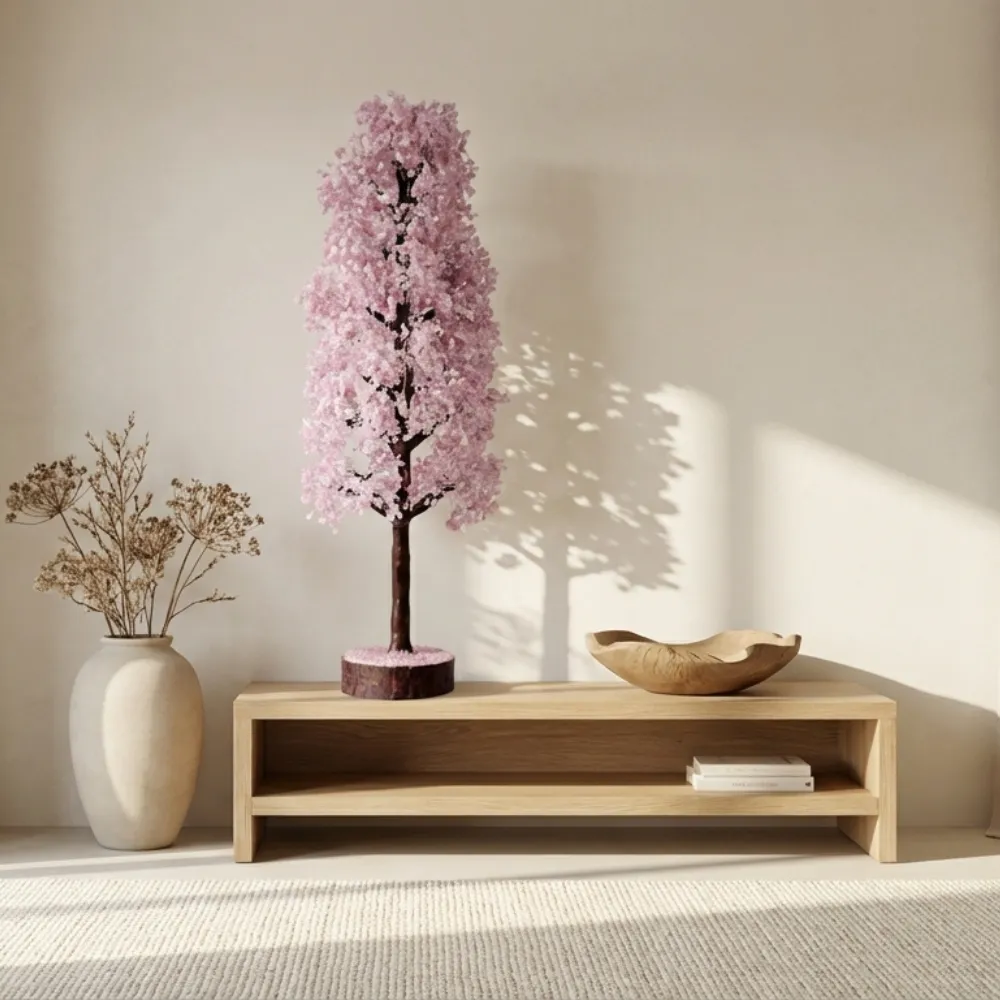 Rose Quartz Energy Tree (3 FT) | Love & Emotional Healing - Image 3