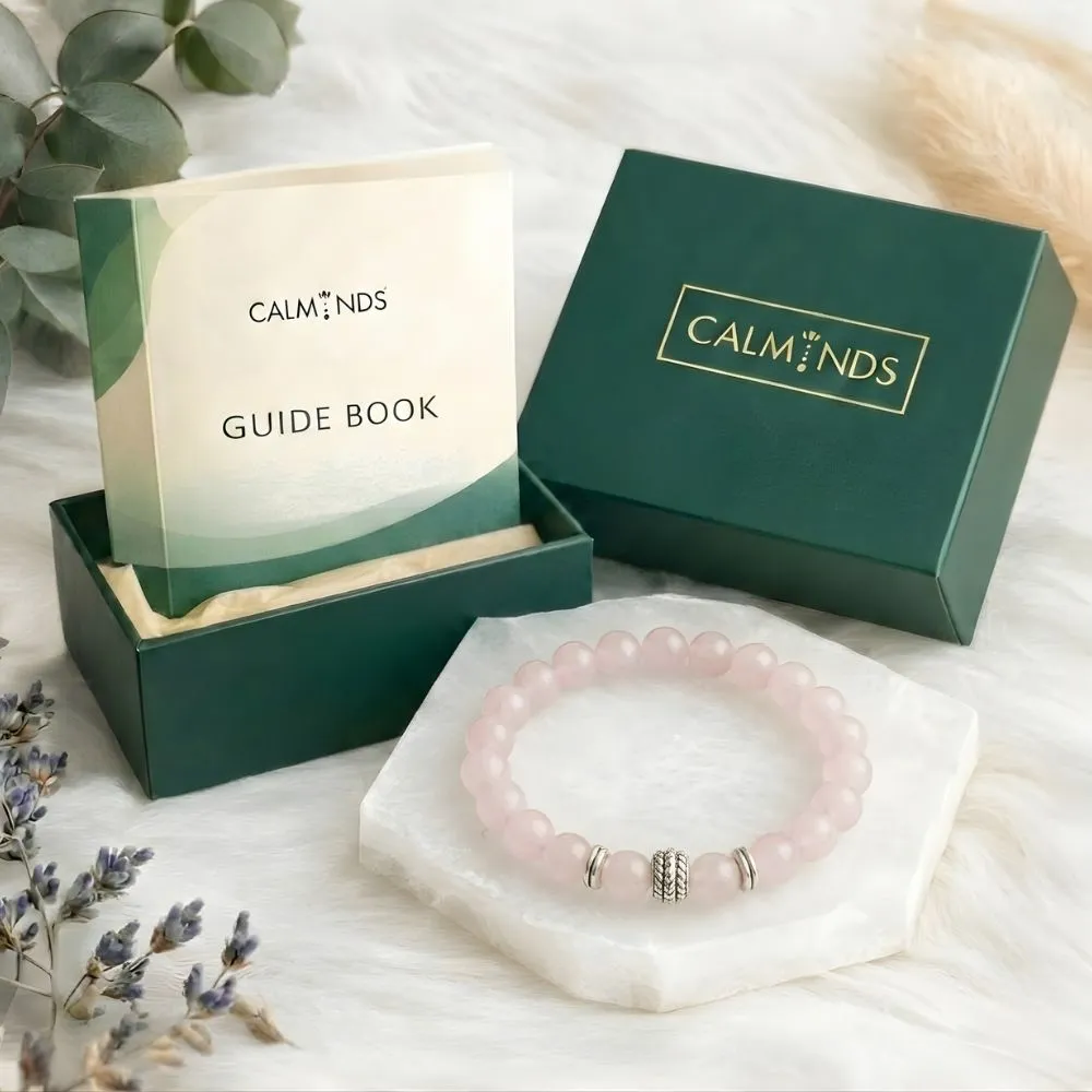 Rose Quartz Healing Bracelet For Self Love - (8mm) - Image 2