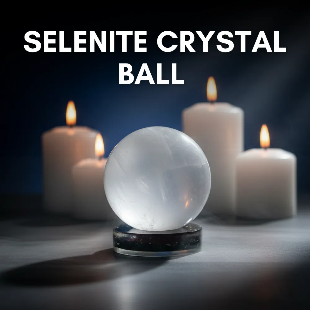 Selenite Crystal Ball - Image 3