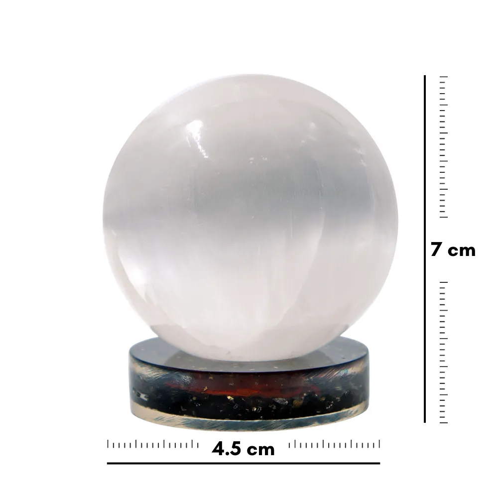 Selenite Crystal Ball - Image 4