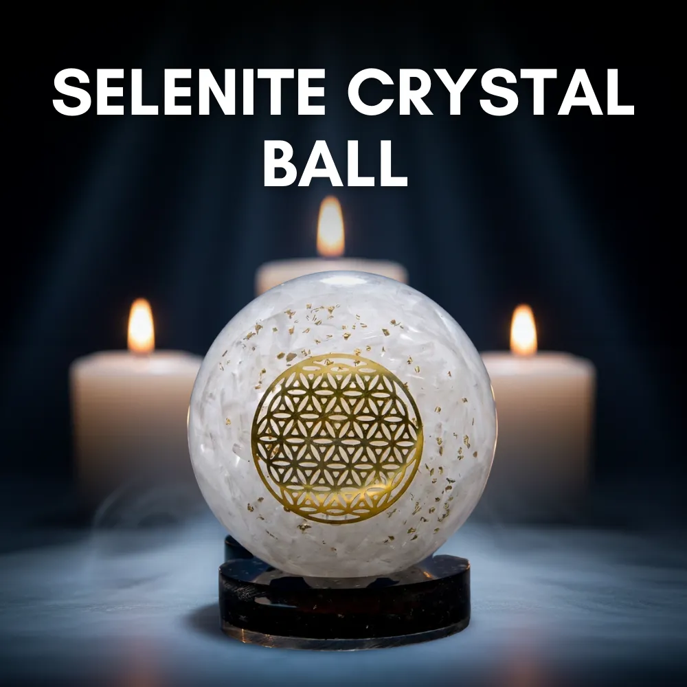 Selenite Orgone Ball - Image 3