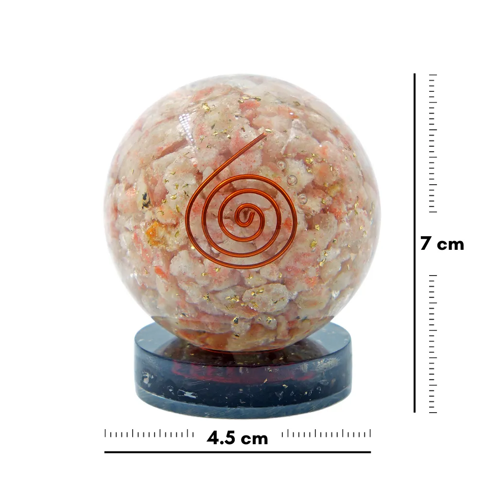 Sunstone Orgone Ball - Image 4