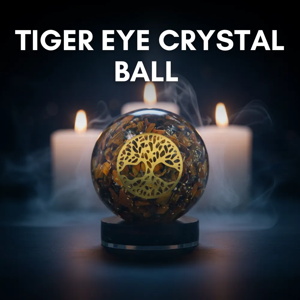 Tiger Eye Orgone Ball - Image 3