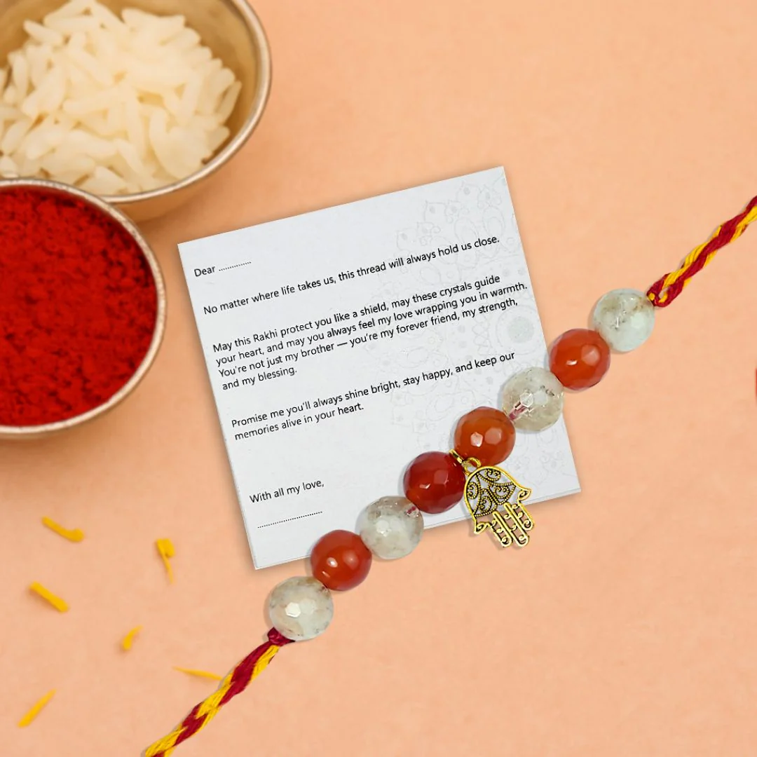 Vital Glow Rakhi – Courage & Emotional Balance